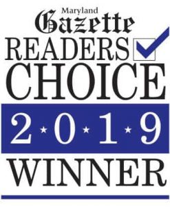Maryland Gazette Readers Choice 2019 Winner