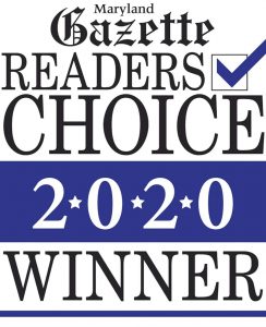 Maryland Gazette Readers Choice 2020 Winner